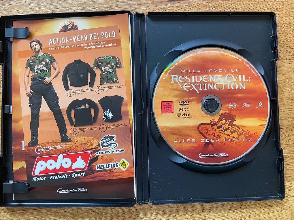 Tutti i DVDs: Resident Evil: Extinction – Usato da Zürich venduto da Sybille90 2