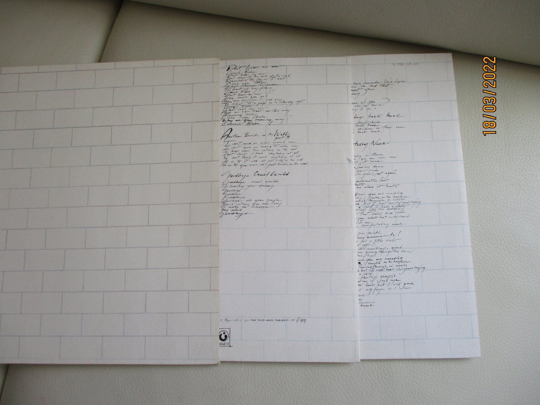 Dischi in vinile: Pink Floyd – The Wall – Usato da Liestal venduto da Disc-Point 3