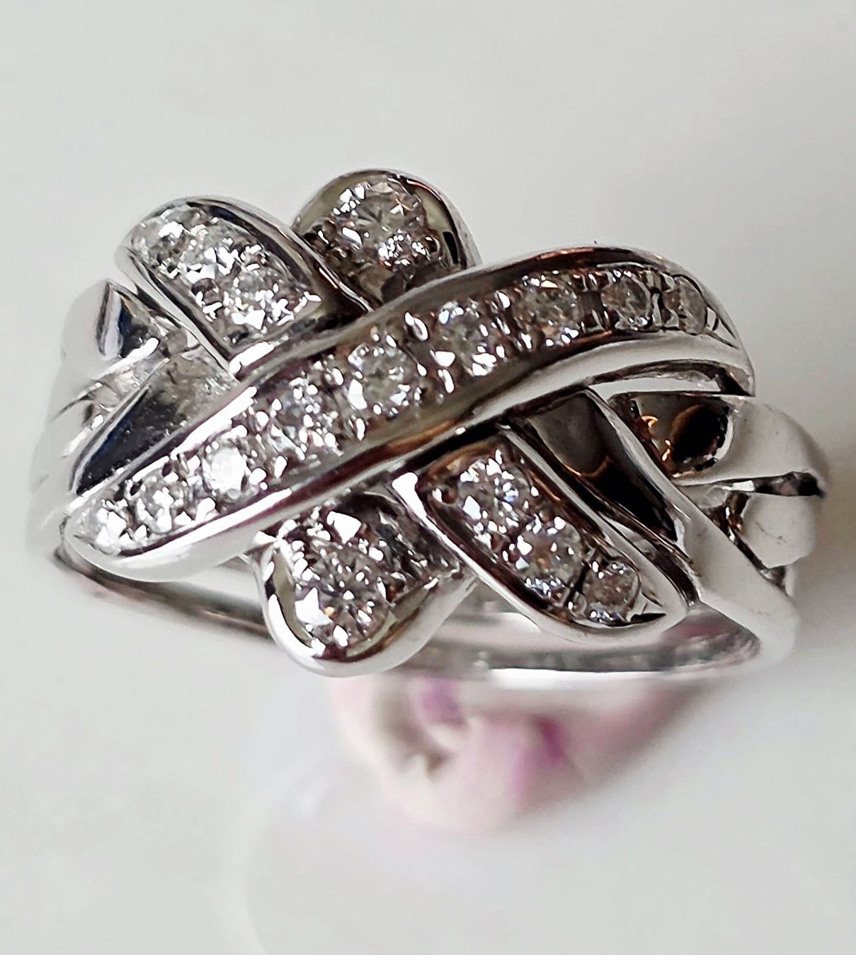 Anelli: Moissanites in Silber Fingerring – Nuovo (secondo la descrizione) da Zürich venduto da benedikt12 4