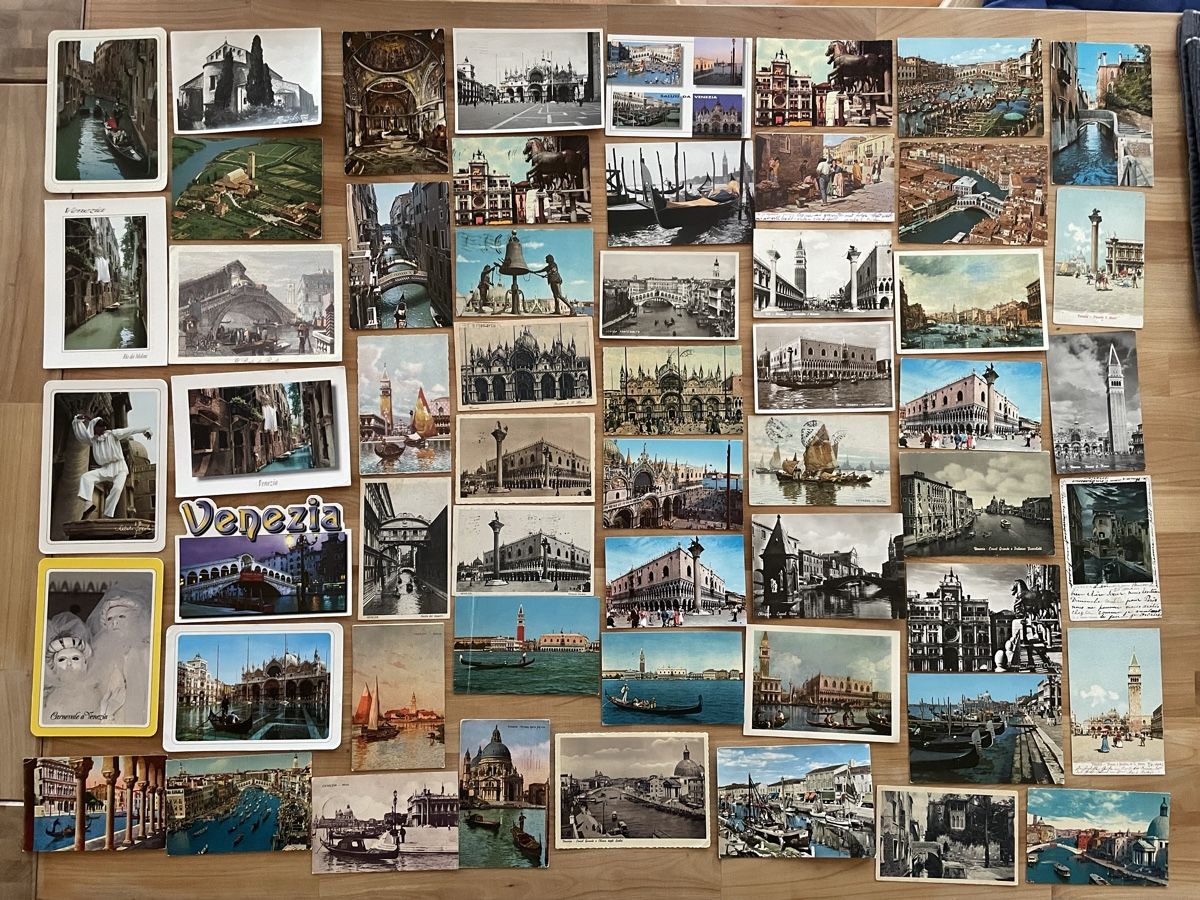 Ansichtskarten: 290 AK von Venedig / Venezia – Gebraucht aus Rümlang von euqinom16 2