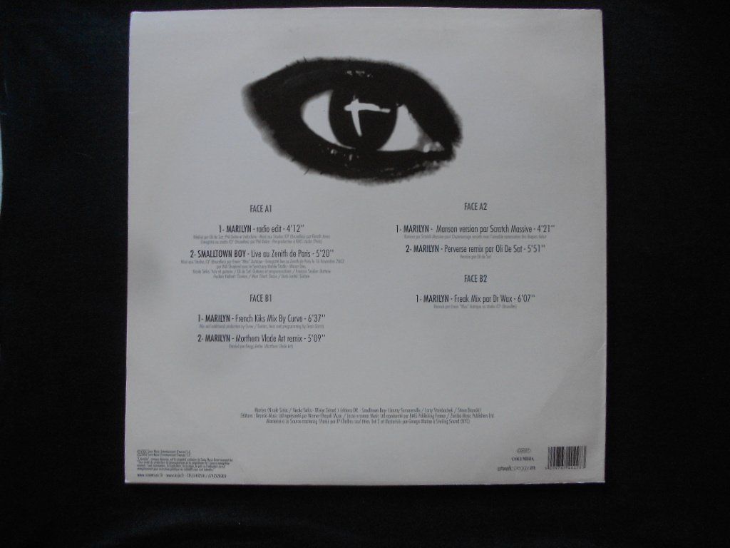 Schallplatten: INDOCHINE  -  MARILYN – Gebraucht aus Bex von Giorgiob 1