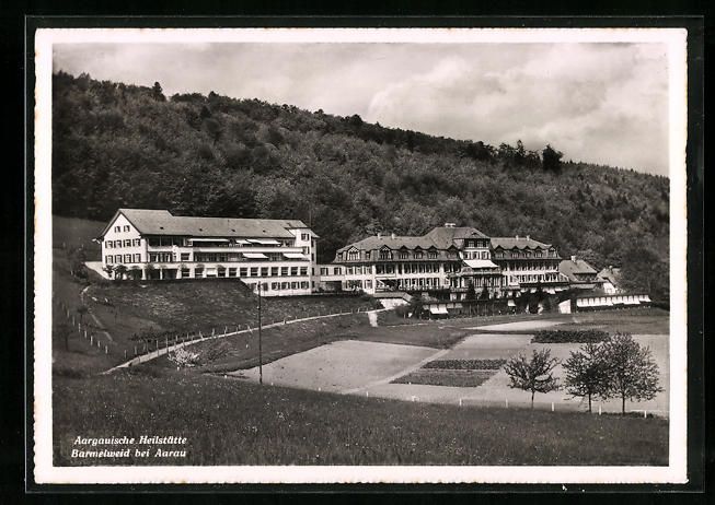 Cartoline postali: AK Aarau, Heilstätte Barmelweid – Usato da Berlin venduto da bartko-reher
