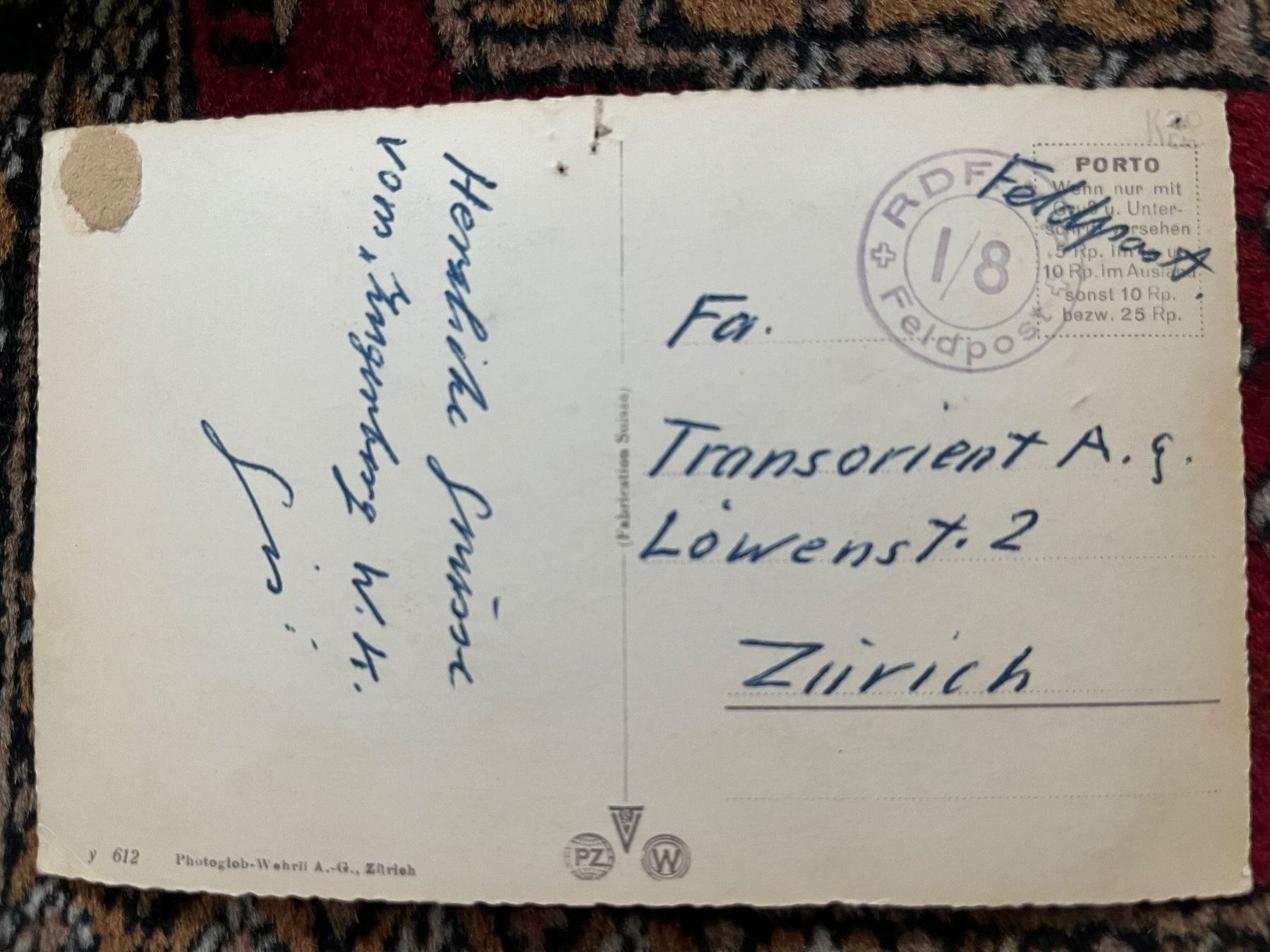 Cartes postales: Alte Ansichtskarte :  Zug – D'occasion à Stetten AG par Brissago25 1