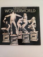 Uriah Heep Wonderworld LP Vinyl Bronze 1974 