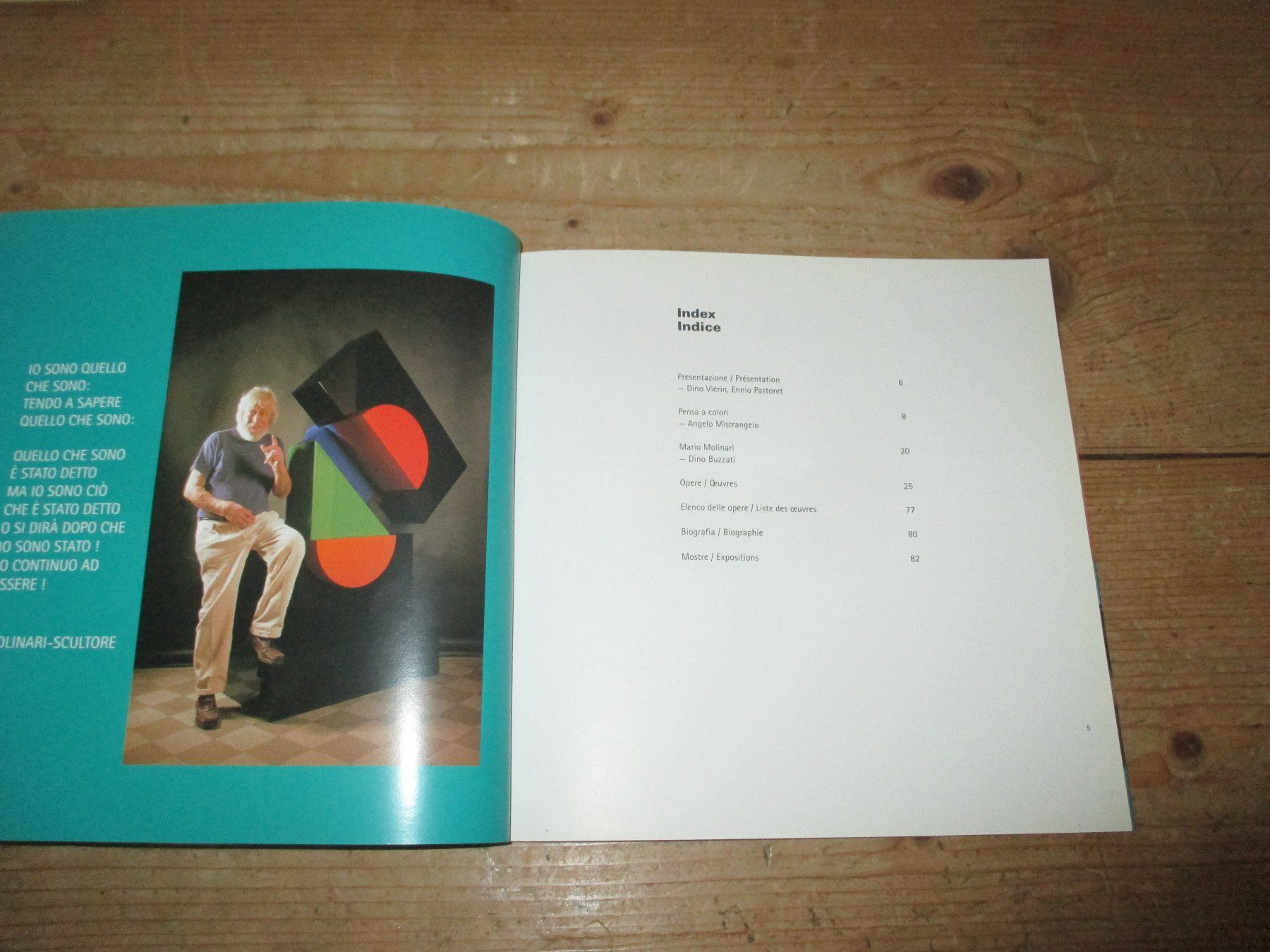 Libri: Mario Molinari -  Kunstbuch – Usato da Flims - Dorf venduto da Stagediver 1
