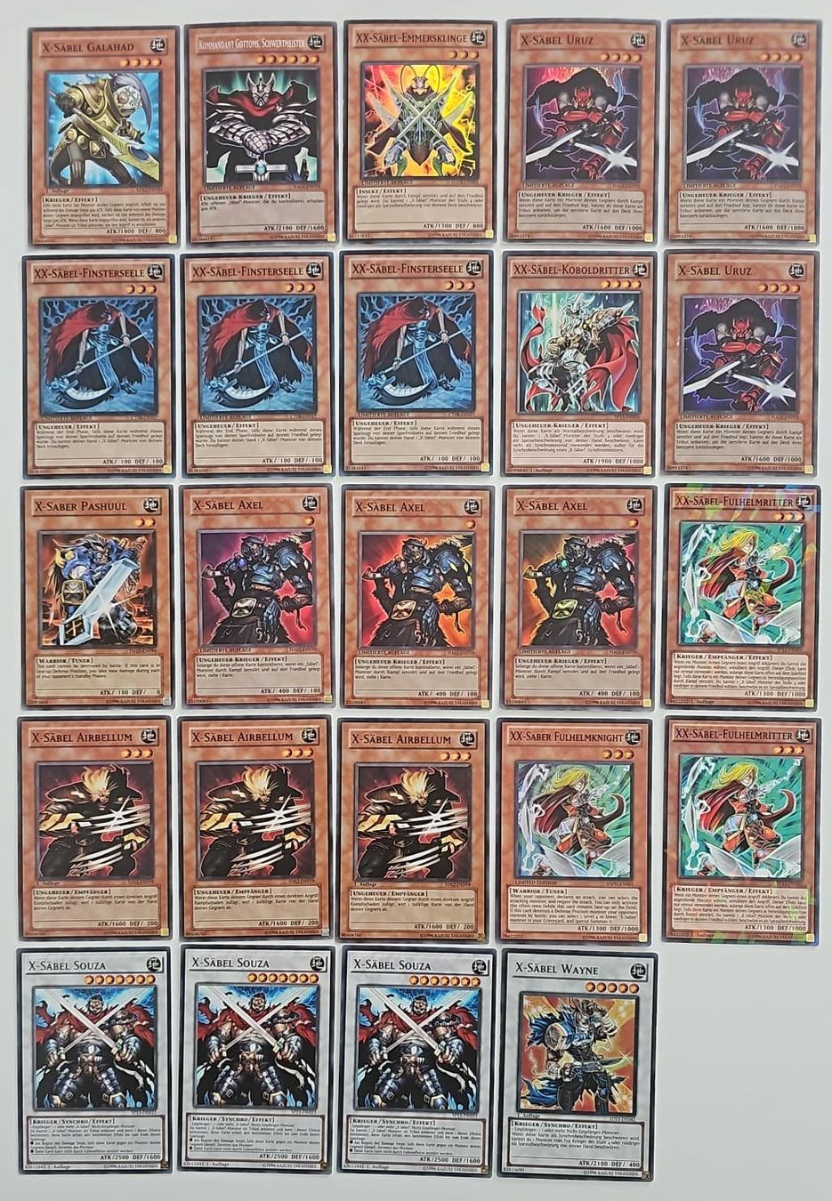 Yugioh Carte collezionabili: Yugioh Deck Sammlung X Säbel – Usato da Chur venduto da -NewERA-