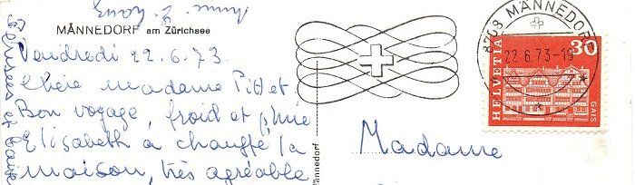 Cartoline postali: MÄNNEDORF am Zürichsee - Auto – Usato da Jona venduto da philajona 1