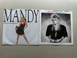 MANDY SMITH tolle Singles 80's BILL WYMAN ROLLING STONES
