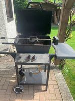 Gasgrill König inkl. Spiess mit Motor, mit Gestell auf Räder