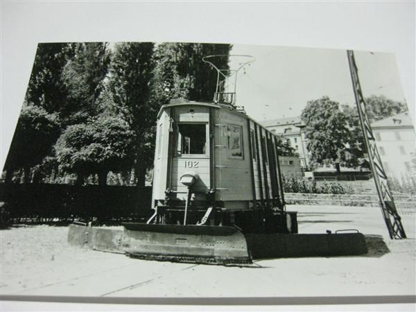 Cartoline postali: AK St. Gallen Schneefegewagen Tram – Nuovo (secondo la descrizione) da Malters venduto da Marosko