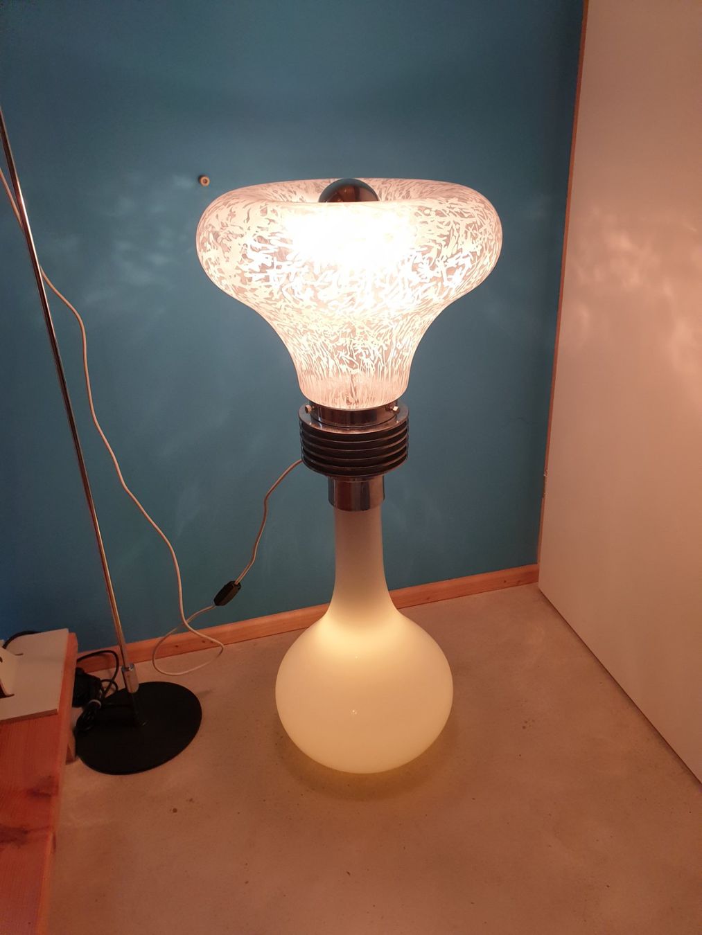 Lampen: Grosse Carlo Nason Lampe – Gebraucht aus rebstein von spacy73 1