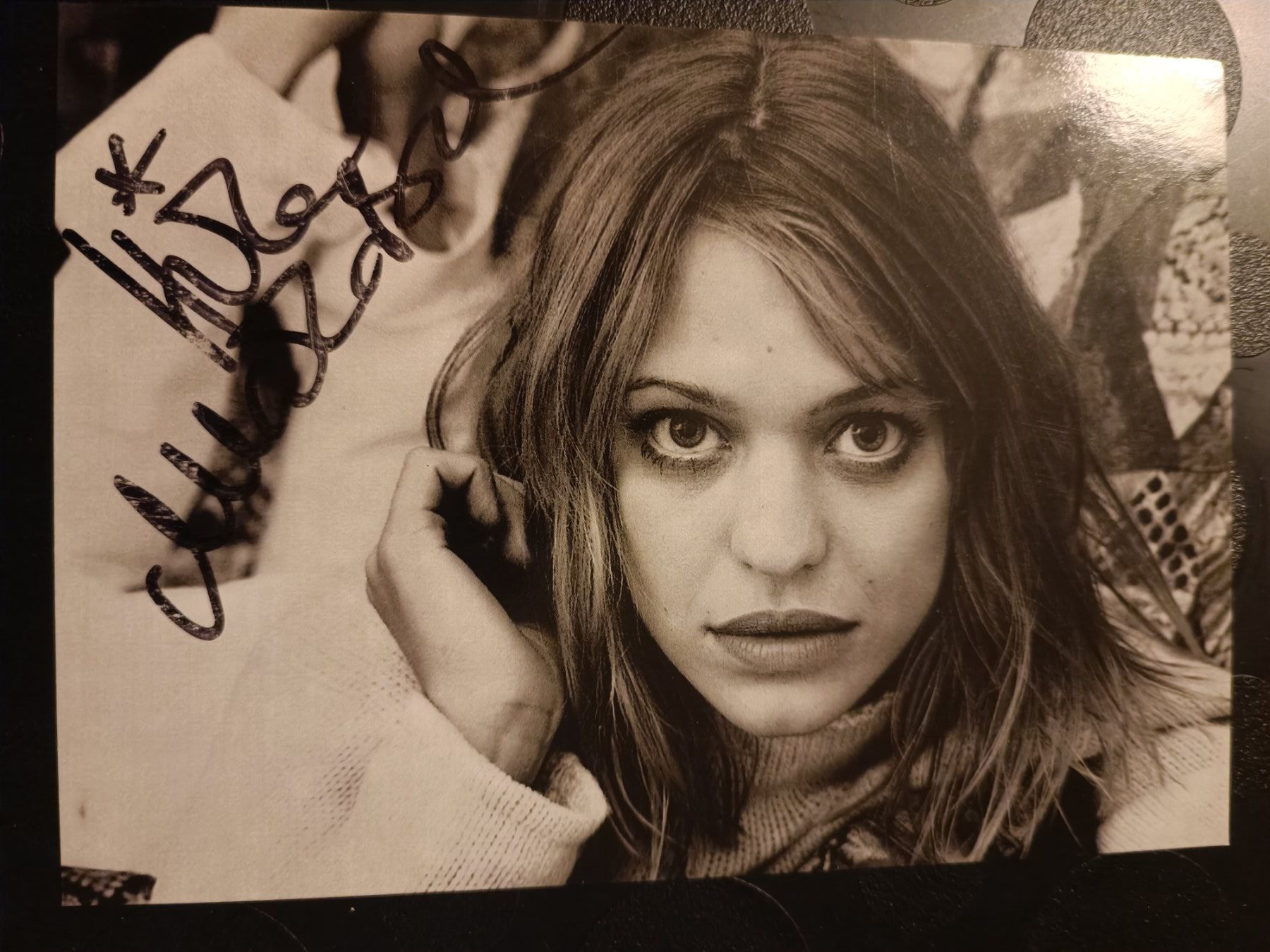 Autografi: Heike Makatsch - handsignierte Autogrammkarte – Usato da Menziken venduto da Artographs