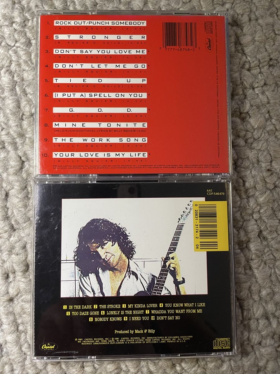 CDs: 2x Billy Squier – Neu (gemäss Beschreibung) aus Reinach AG von trigger7811 2