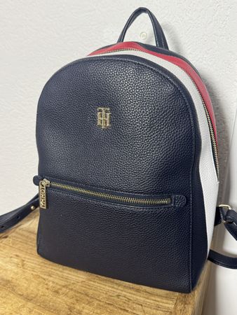 Tommy Hilfiger Rucksack blau rot weiss guter Zustand