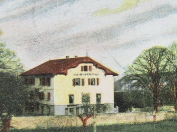 Cartoline postali: MARISATEIN 1903 HOTEL POST KIRCHE SO AK – Usato da Ettingen venduto da Hausi4711 1