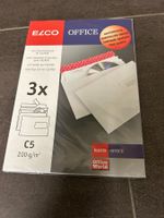 ELCO - C5 Couvert mit Einschublasche für CD/DVD - 3 Stück