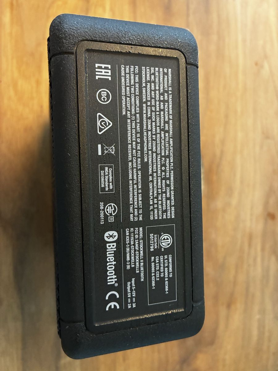 Marshall Lautsprecher: Marshall Stockwell 2 – Gebraucht aus Wangen sz von ms1_k9x8 7