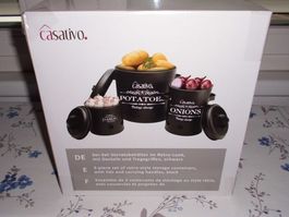 Casativo Vorratsdosen Set, 3-teilig, neu, nie gebraucht!
