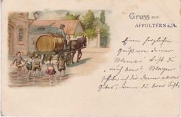 Gruss aus Affoltern am Albis. 1900