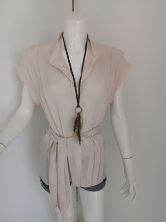 🤩MANGO SUIT BLUSE ROSA & GÜRTEL NEU & D&G P.