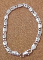 Elegante Bracciale Argento 925 Massiccio - Nuovo Stile