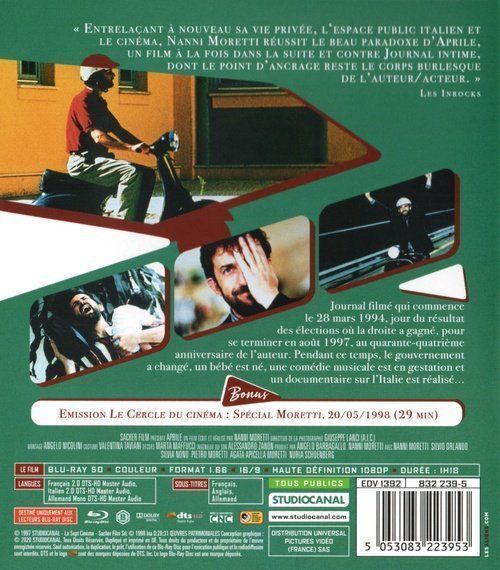 Tutti i DVDs: APRILE – Nuovo (secondo la descrizione) da Bursins venduto da Adabel 1