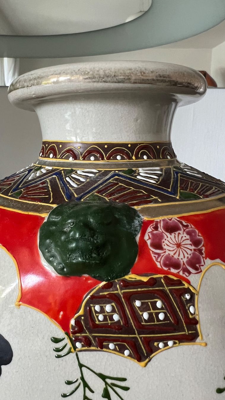 Vasen & Gefässe: VASE SATSUMA JAPON 1900 30cm – Gebraucht aus Nyon von stylevintage79 3
