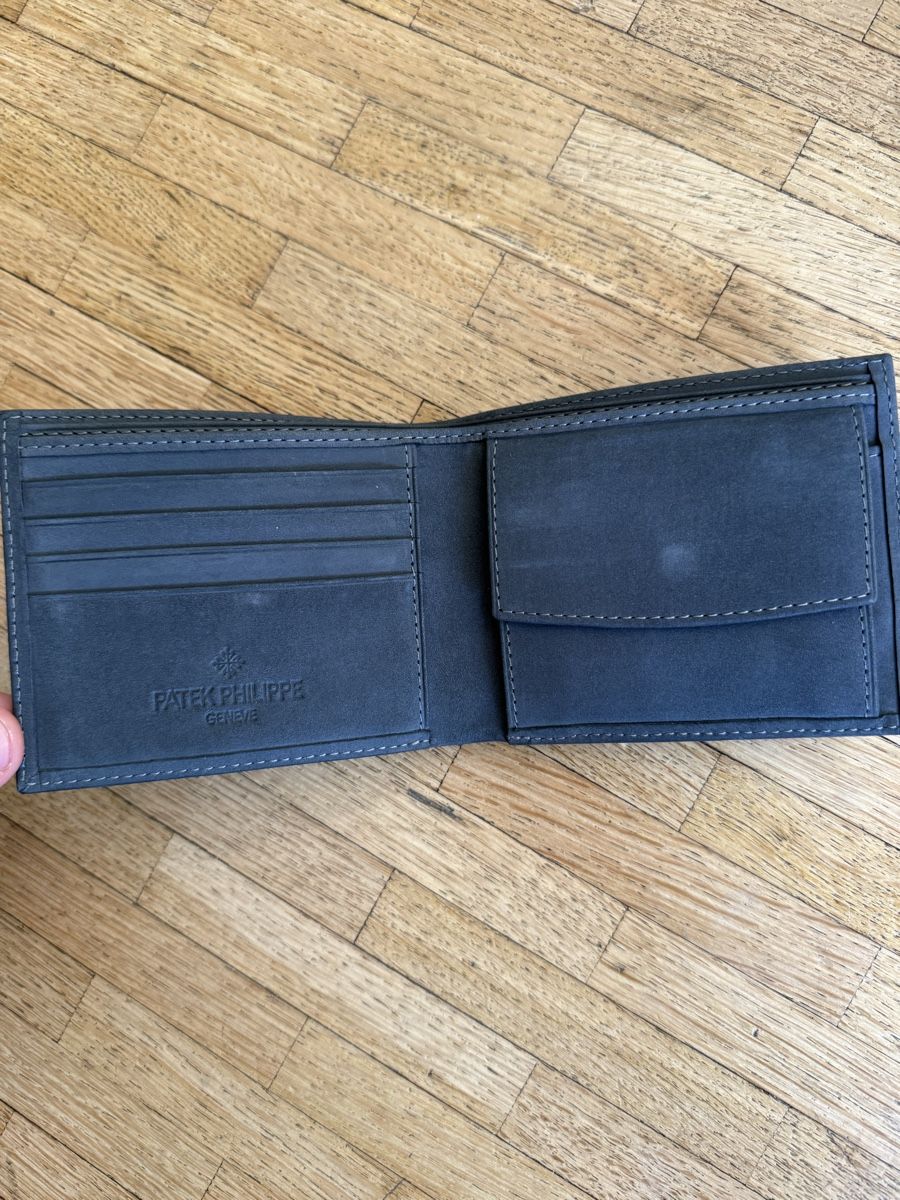 Patek Philippe Brieftaschen: Patek Philippe Grey Wallet – Gebraucht aus Genève von SG_73 1