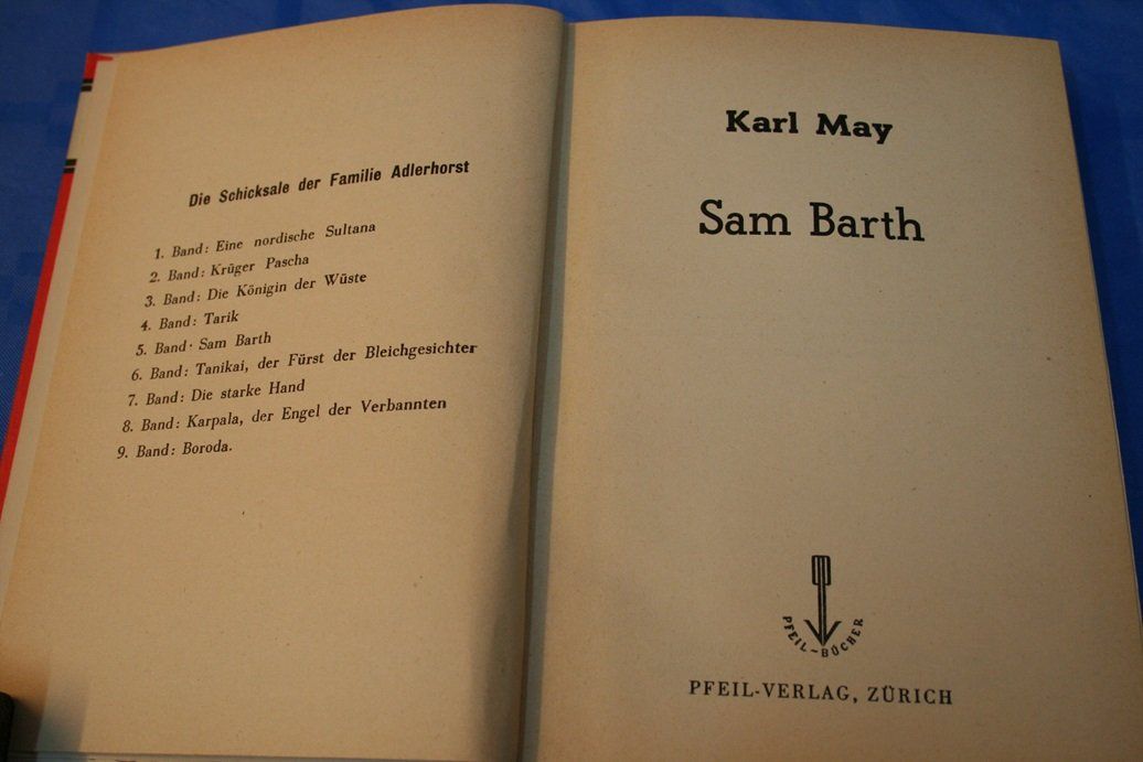 Libri: Karl May "Sam Barth" – Usato da Wettingen venduto da zibi137 1