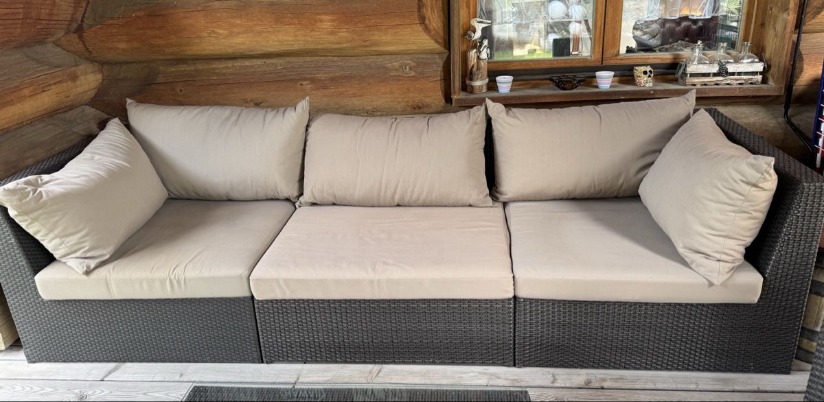 Pfister Divani: Gartenlounge und Kissenbox – Usato da Wängi venduto da Boston11