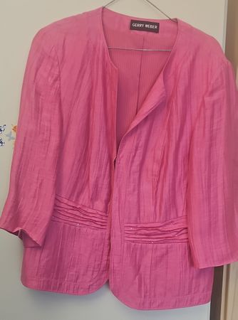 Veste rose Gerry Weber, taille 44, idéale pour l'été!