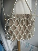 Mini Perlen Tasche Handtasche Purse vintage retro party