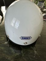 SHOEI Motorradhelm Weiss Grösse M -L mit 2 Visieren