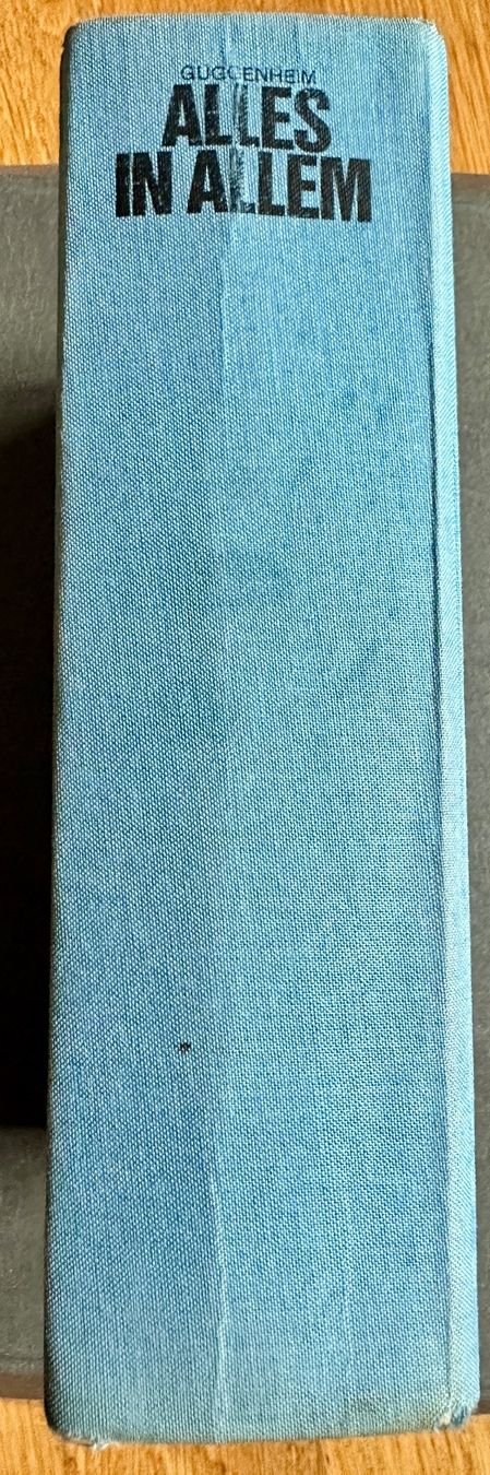 Libri: Kurt Guggenheim: Alles in Allem. – Usato da Zürich venduto da allp 1