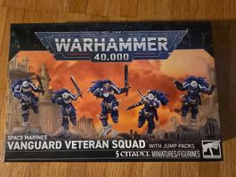 Warhammer 40000 Space Marine Vanguard Veteran Squad OVP neu