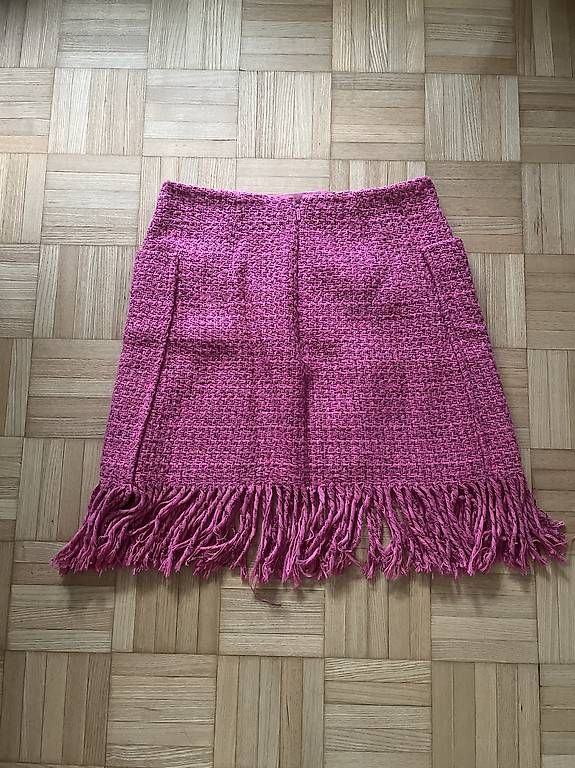 Pinko Gonne: Pinko Tweed Rock Fransen Gr. 32 – Usato da Zürich venduto da rit_g825 1
