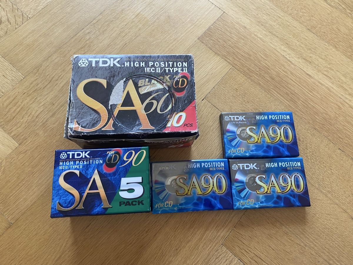 Musicassette: TDK SA90 Kassetten Typ II NOS – Nuovo (secondo la descrizione) da Grenchen venduto da Vintagewatchoverdose 1