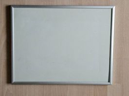 Wechsel-Bilderrahmen, Alu, reflexfreies Glas, 35cm x45cm