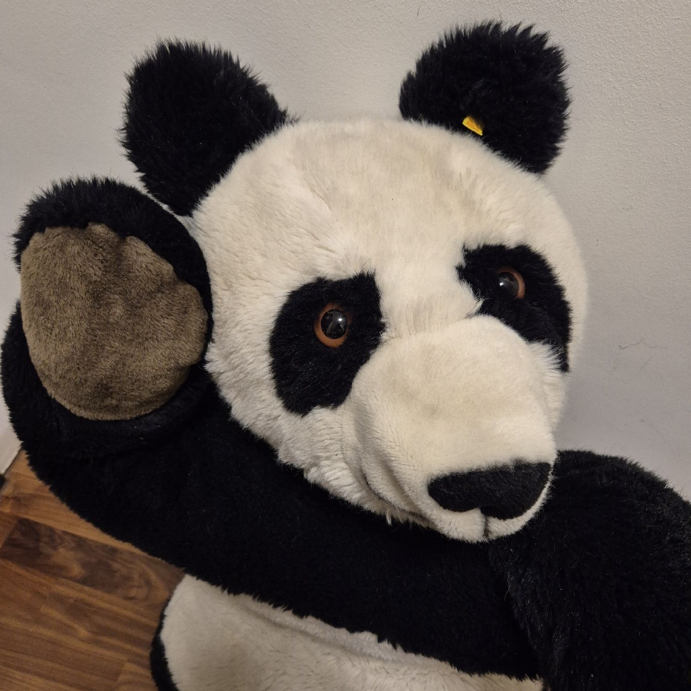 Steiff Giocattoli: grosser Plüsch Panda Marke Steiff – Usato da Tuggen venduto da phil200 1