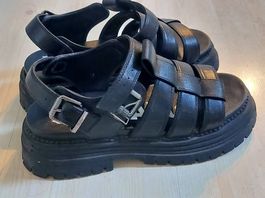 Buffalo Sandalen aus veganem Leder Gr. 40
