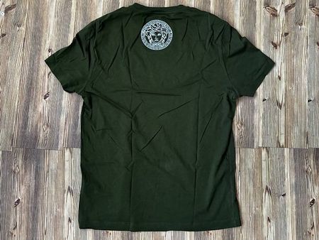 T-Shirt Versace dunkelgrün Grösse M neu mit Etikett