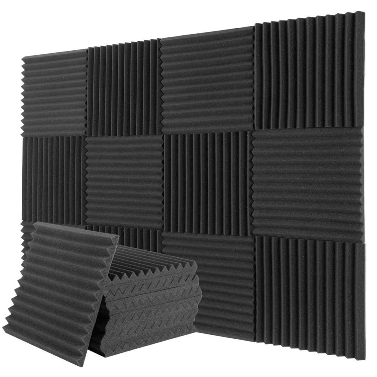 Sonstiges Zubehör: 12pcs Akustikschaumstoff Schall Dämmung – Neu (gemäss Beschreibung) aus Thun von Newnewshop 1