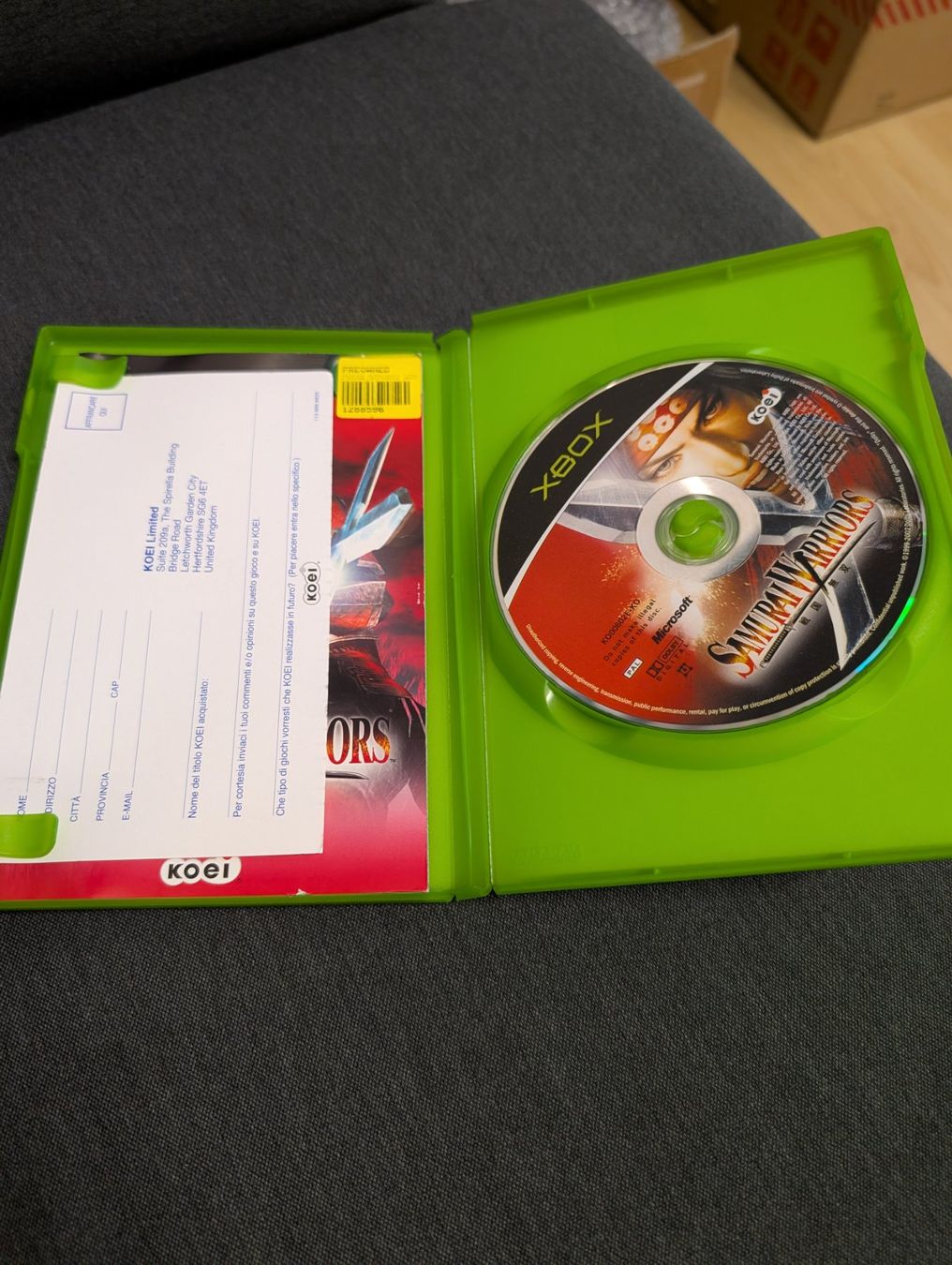 Spiele: Samurai warriors Microsoft xbox – Gebraucht aus Giubiasco von Ticinerd 2