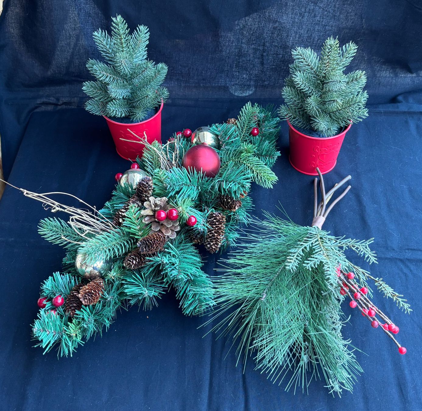 Alle Dekorationen: Weihnachtspflanzen - künstlich – Neu (gemäss Beschreibung) aus Rheinfelden von sabine0101