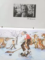 Wandkalender M. Synacek Illustrationen Jahrgang 2012