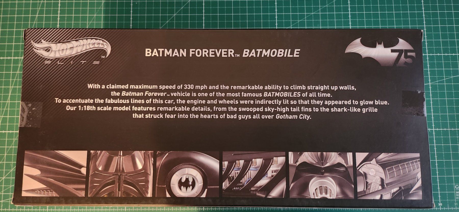 Kit di modellismo & Modellini statici: Hotweels Batmobile Elite 1:18 // Batman – Nuovo e nell'imballaggio originale da Vich venduto da Pitdroid 2