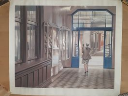 "Passage in Paris"  Bild von Clemens Erlenbach, 1985