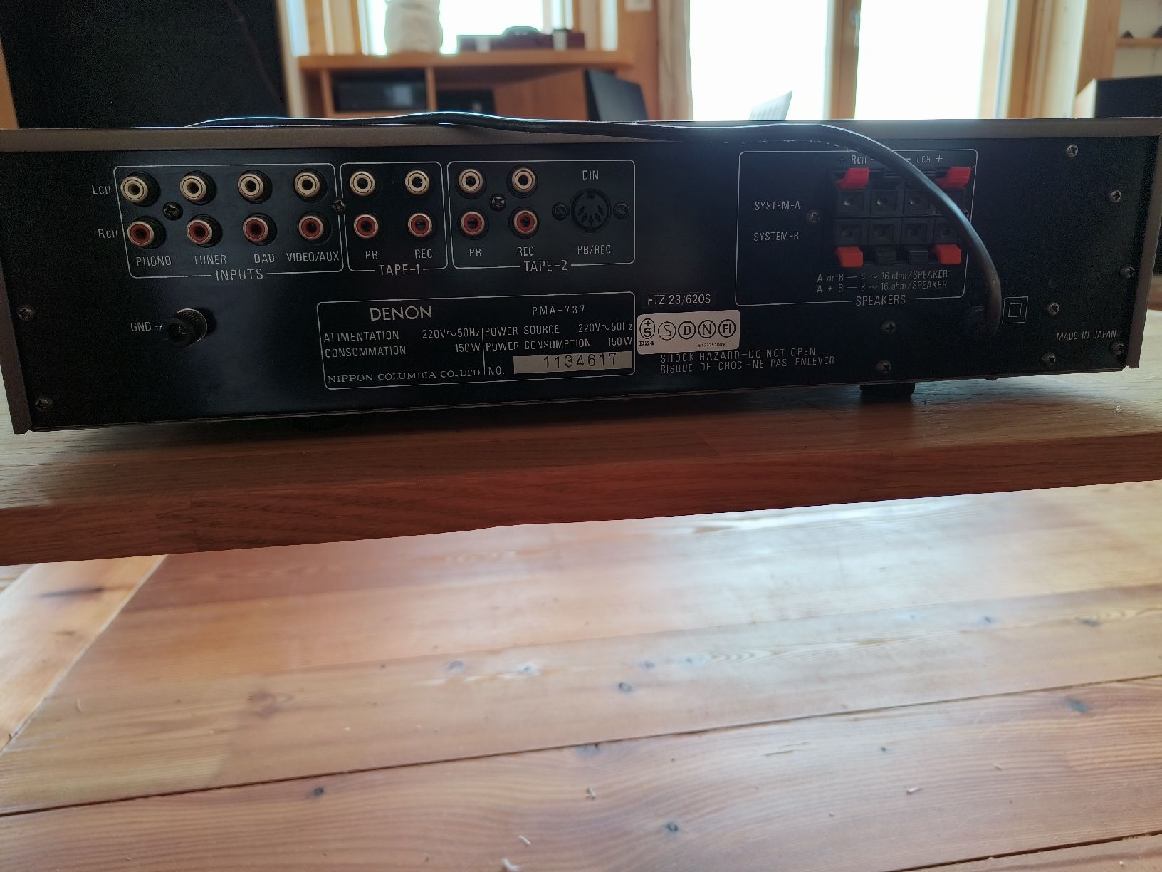Denon Verstärker: Ampli vintage Denon PMA-737 – Gebraucht aus Arzier-Le Muids von Wondertomate 1