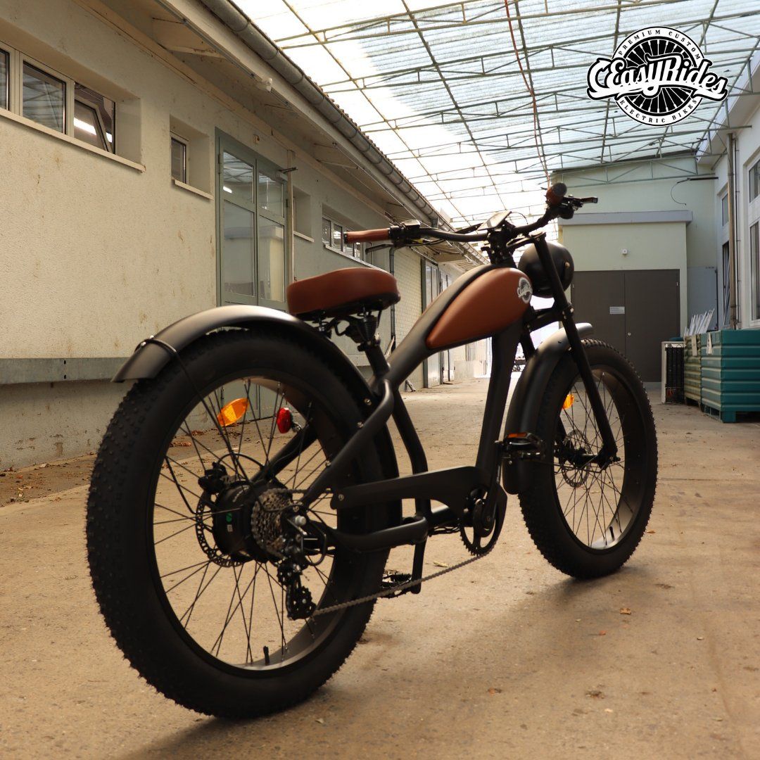 Biciclette: Easyrides Bad Bobber Retro E-Bike Braun – Nuovo e nell'imballaggio originale da Altenrhein venduto da EasyRides 4