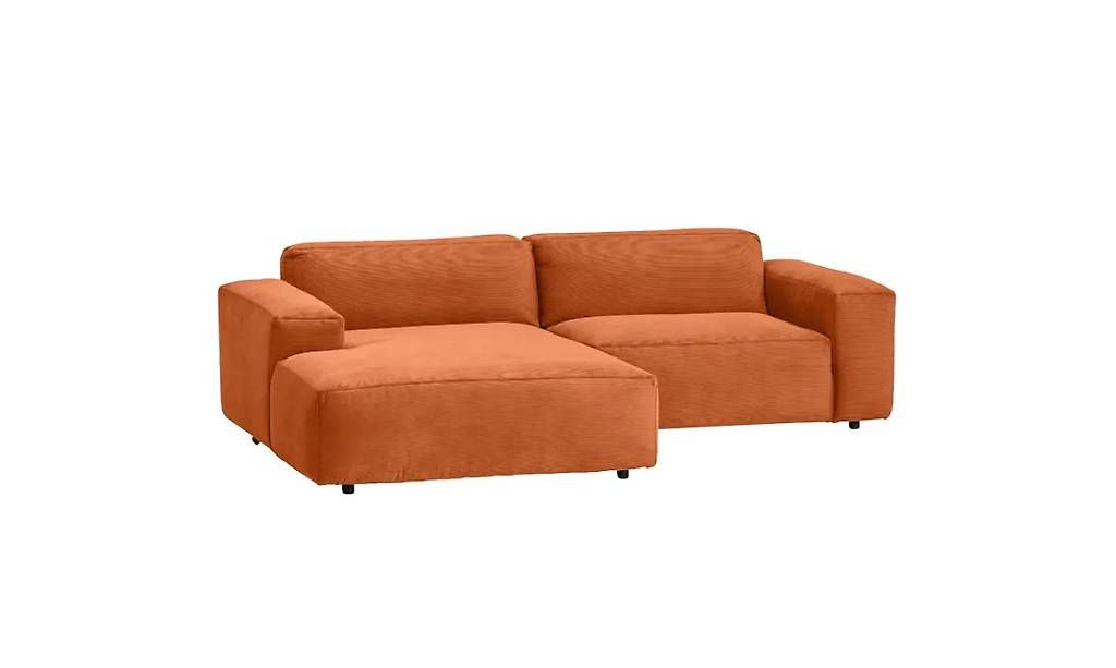 Sofas: Gemütliches Cord Ecksofa – D'occasion à Mettmenstetten par martina.bickel 1